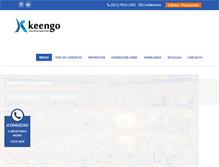 Tablet Screenshot of keengo.net